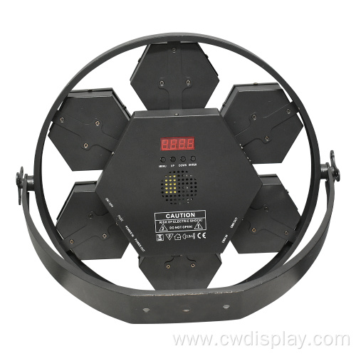 DMX 7pcs Mini LED Pixel Retro Stage Light